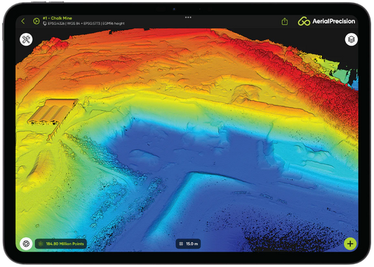 Point Cloud made with AP-LiDAR-One Gen II